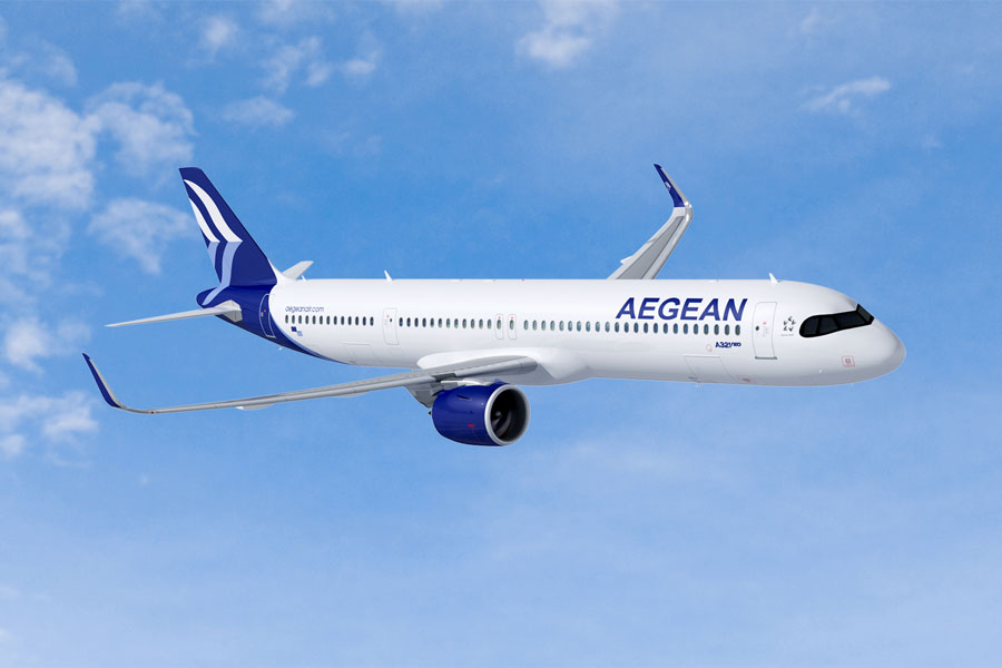 エーゲ航空（エアバスA321neo）