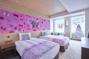 名古屋プリンスホテル スカイタワー、リカちゃんコラボレーションルーム -Dreaming Licca-