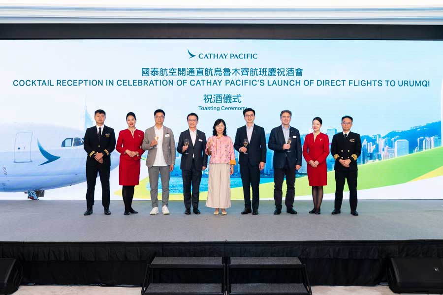 Cathay Pacific Airways Launches Service to Urumqi with Over 300 Weekly Flights to Mainland China This Summer
