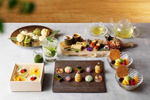 グランド ハイアット 福岡、八女茶 "KAISEKI" アフタヌーンティー