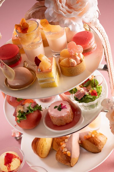 Rihga Royal Hotel Tokyo to Offer Peach Afternoon Tea ‘Rose pêche’