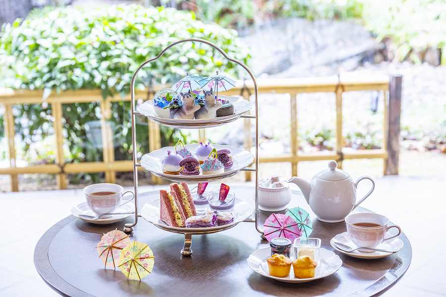 東京プリンスホテル、あじさいアフタヌーンティー