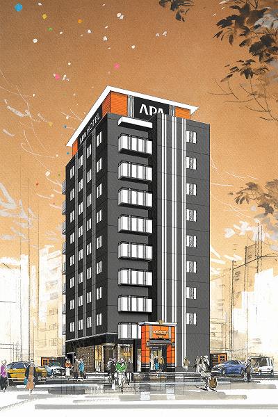 アパホテル〈鹿児島天文館〉、新築棟増築