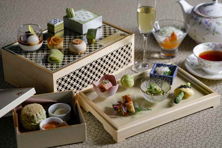 大阪マリオット都ホテル、宇治茶アフタヌーンティー