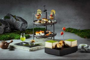 東京ベイ潮見プリンスホテル、日本茶アフタヌーンティー～Harmony of Green～