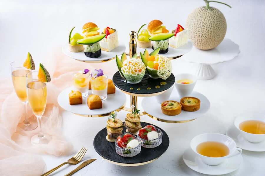 The Prince Park Tower Tokyo Offers ‘Hokkaido Melon Afternoon Tea’