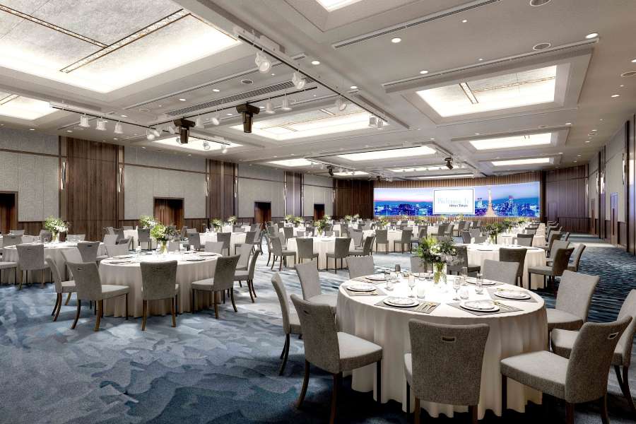 Hilton Tokyo Begins Renovation of Grand Ballroom to Meet MICE Demand