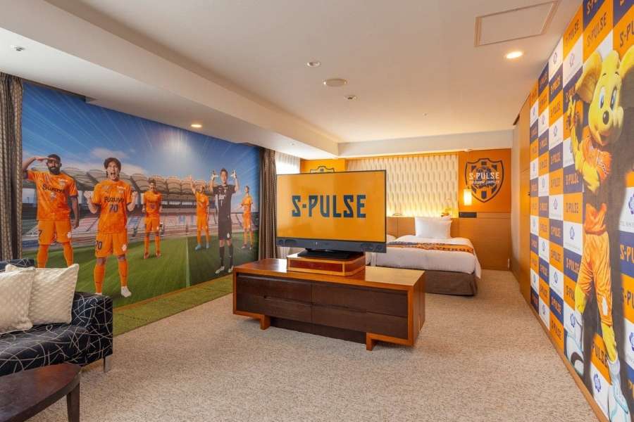 Hotel Associa Shizuoka Launches ‘Shimizu S-Pulse Concept Room’