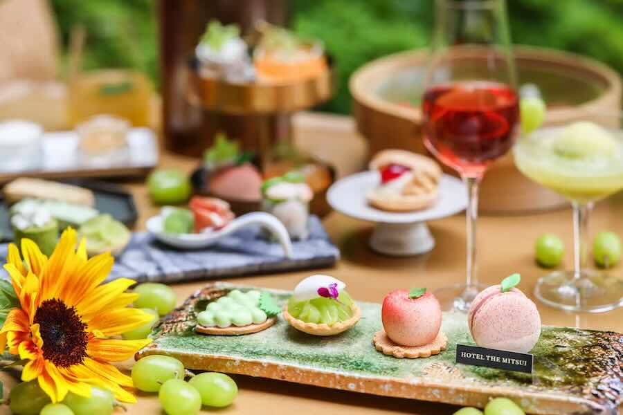 HOTEL THE MITSUI KYOTO Offers “Shine Muscat & Peach Afternoon Tea”
