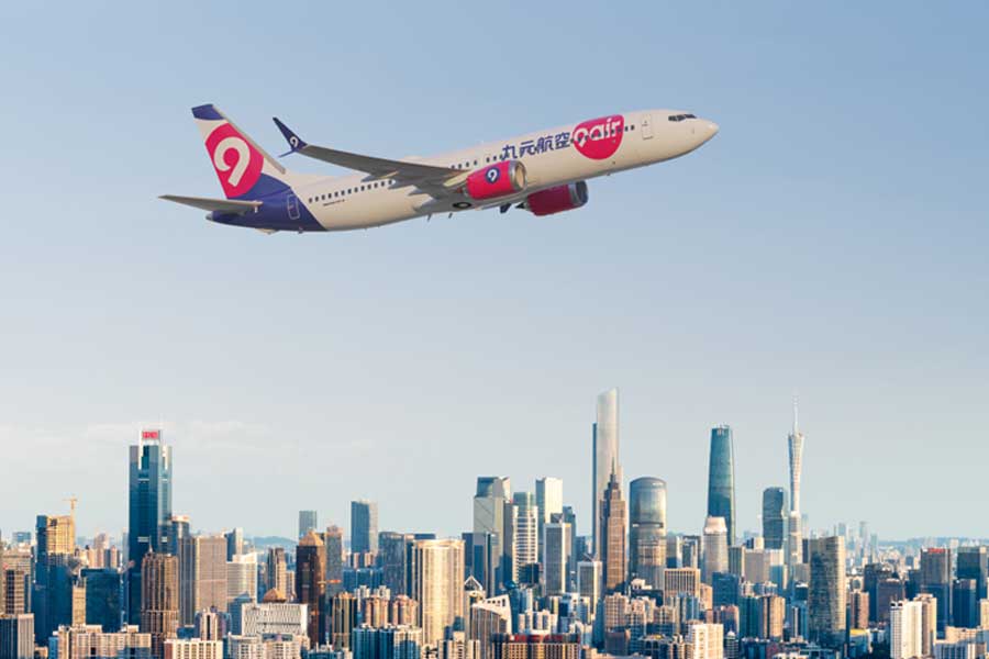9 Air opens Osaka/Kansai – Hefei – Guangzhou route from June 21 with 4 weekly round trips