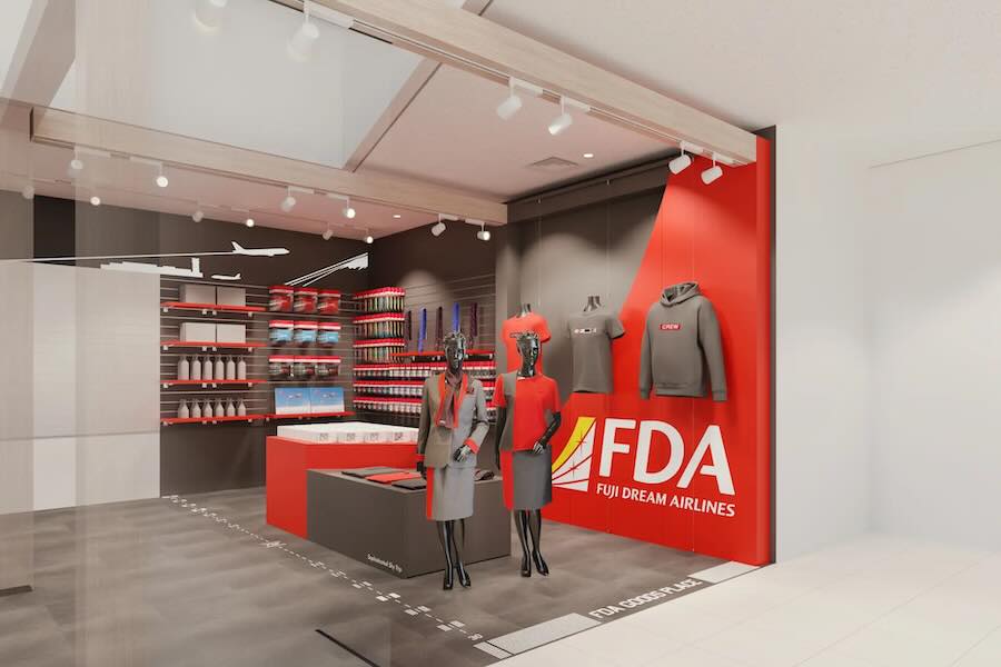 FDA Opens Original Goods Shop at Shizuoka Airport