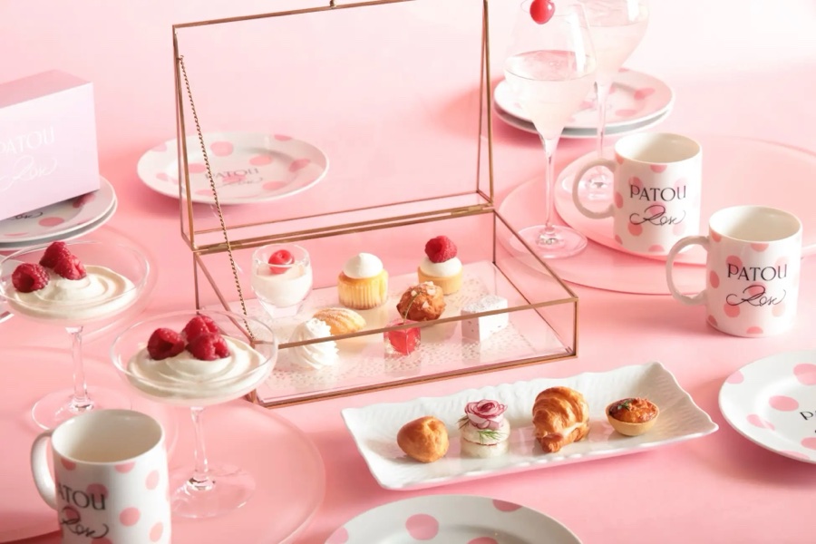 W Osaka Collaborates with Fashion Brand ‘Patou’ to Offer ‘Patou Afternoon Tea’ from June 1 to July 31