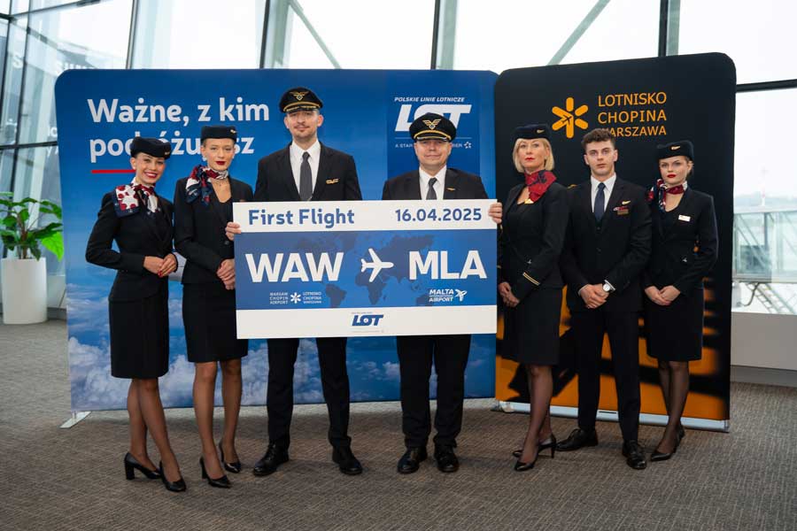 LOT Polish Airlines Launches Malta Route with Four Weekly Flights Year-Round