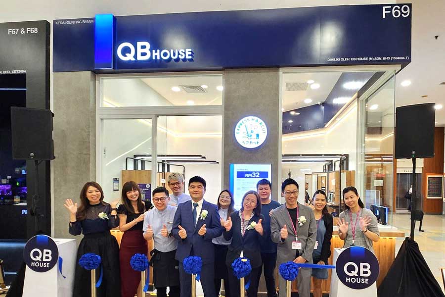 Haircut Specialty Store QB HOUSE Expands to Malaysia, Opens First Branch in Johor Bahru