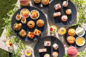 グランド ハイアット 東京、ピーチ　アフタヌーンティー