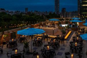 ヒルトン東京、ビアガーデン