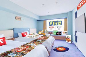都ホテル 京都八条、ペヤングソースやきそば、コラボルーム
