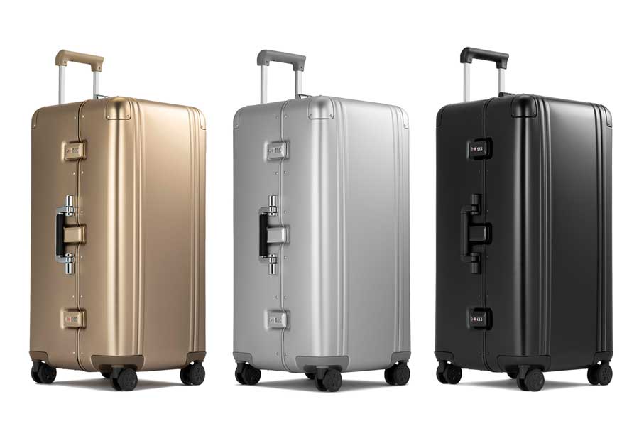 Zero Halliburton Launches First Aluminum Trunk-Style Luggage Zero Halliburton Launches First Aluminum Trunk-Style Luggage