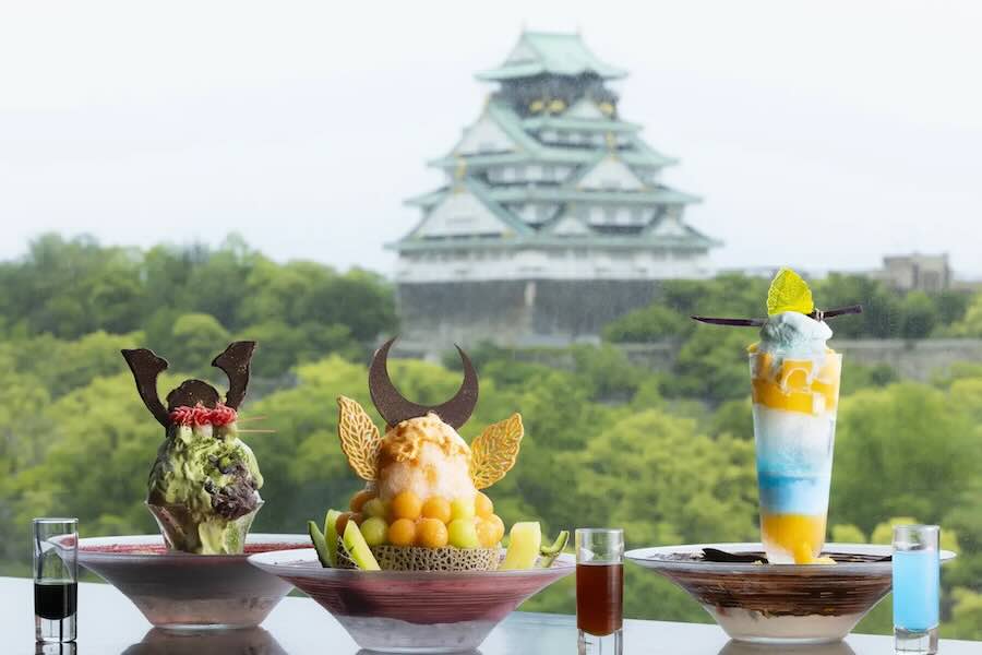 DoubleTree by Hilton Osaka Castle Offers Summer-Exclusive “Shaved Ice of the Three Great Sengoku Warlords”