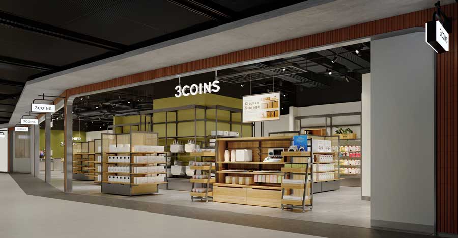 Lifestyle Brand ‘3COINS’ Expands to Hong Kong, Offering Exclusive Products