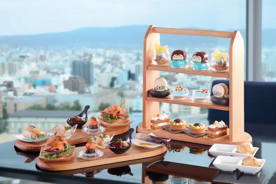 Miyako City Osaka Tennoji Offers ‘Summer Afternoon Tea ~Ensemble of Chocolate and Spice~’ at Top Floor Restaurant