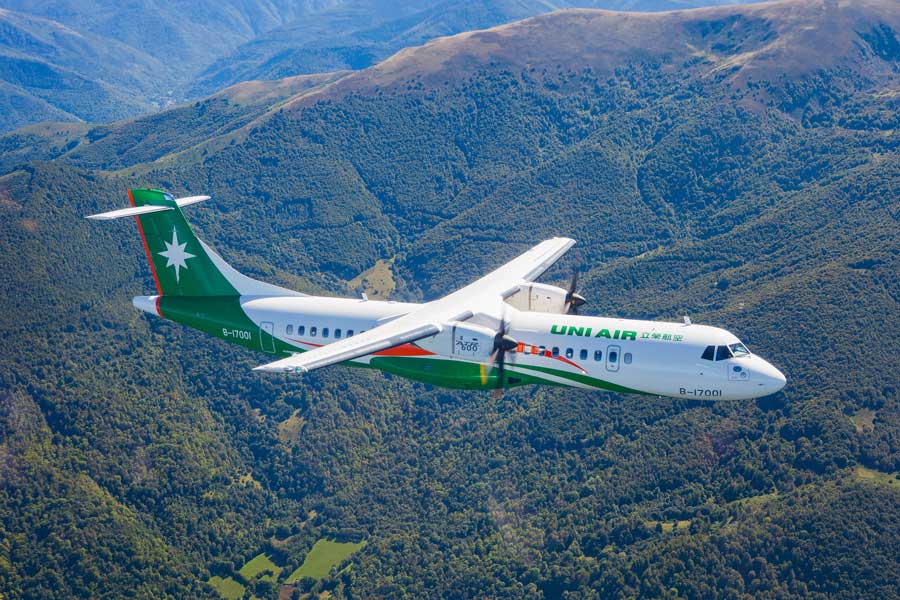 UNI Air to Introduce Up to 22 ATR72-600 Aircraft