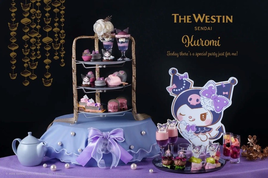 The Westin Sendai Offers ‘KUROMI Afternoon Tea Party’ from July 19 to September 26