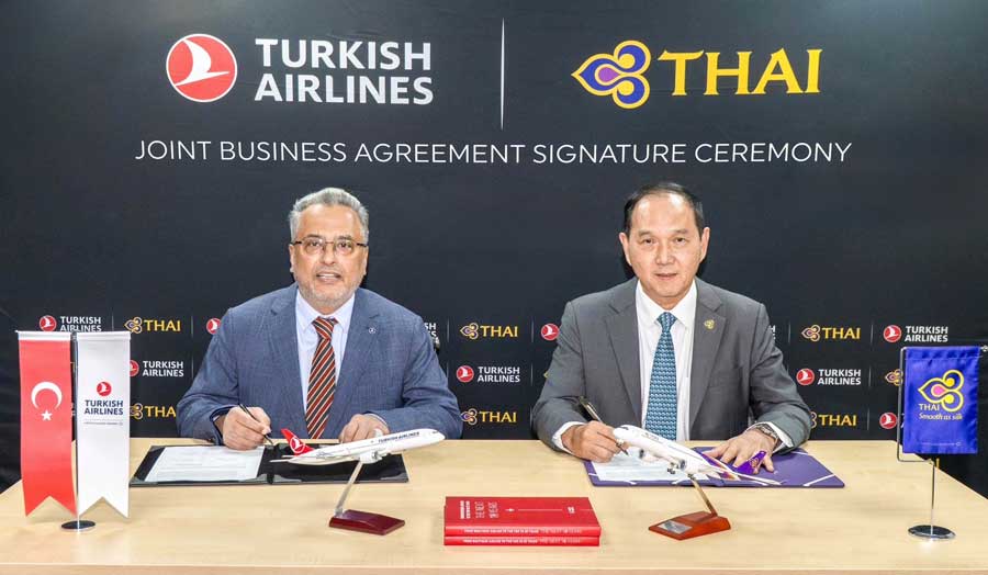 Thai Airways and Turkish Airlines Agree on Joint Venture