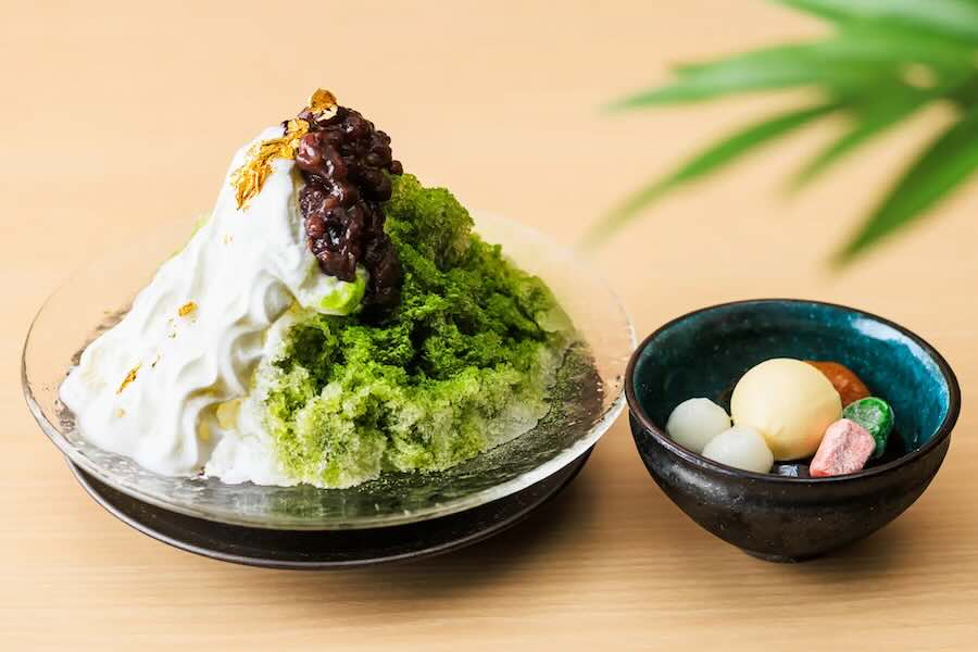 Kamakura Prince Hotel Offers Shaved Ice ‘Kyo no Suigoori’ Using Fukujien Matcha