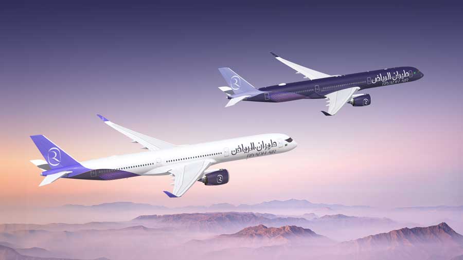Riyadh Air Confirms Order for 25 Airbus A350-1000 Aircraft