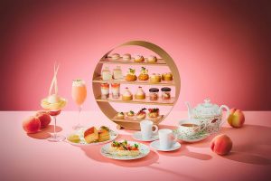 大阪ステーションホテル、桃アフタヌーンティー