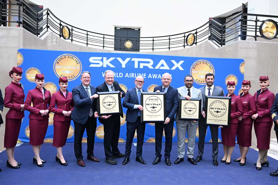 Qatar Airways Tops World Airline Awards 2025 by Skytrax; ANA and JAL in Top 10