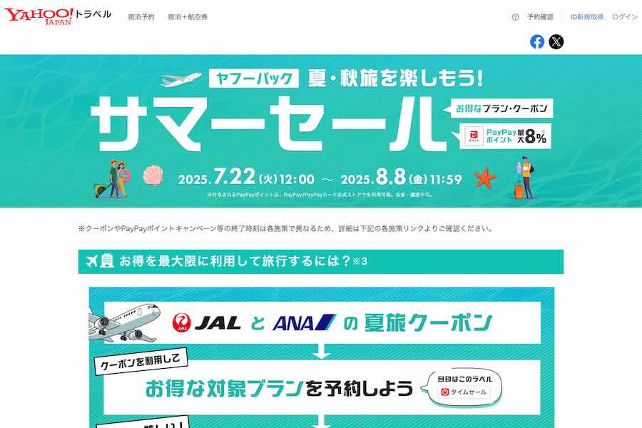 ヤフーパックサマーセール