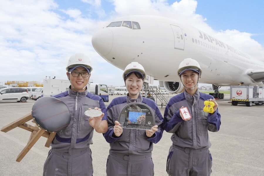 JAL Engineering Sells Products Made from Discarded Aircraft Parts at Yokohama Takashimaya from July 30