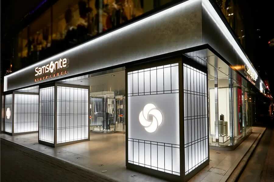 Samsonite Black Label Opens Flagship Store in Ginza, Largest in Asia