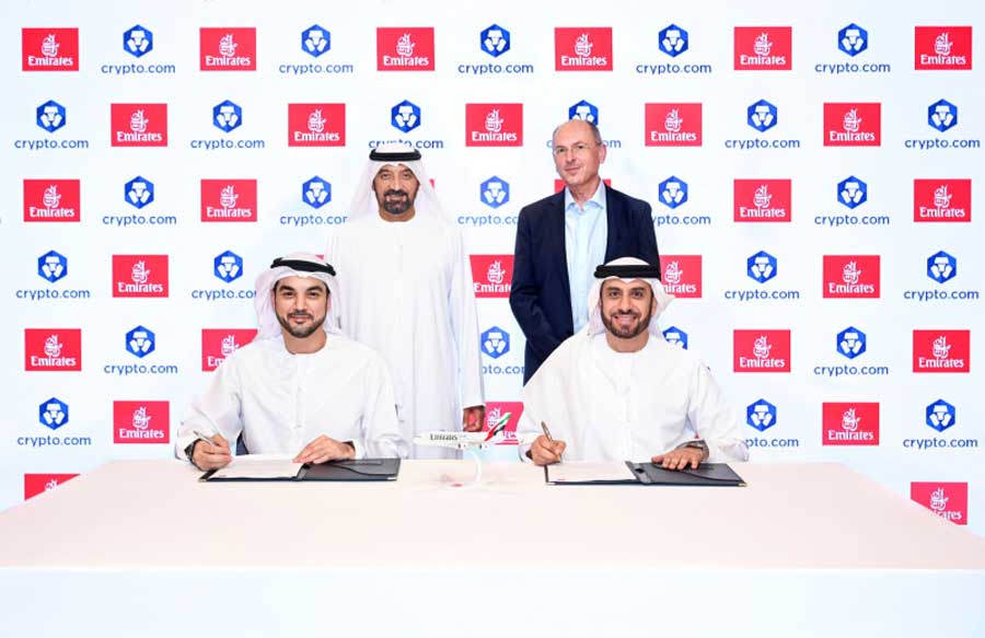 Emirates to Introduce Cryptocurrency Payments with Crypto.com Partnership