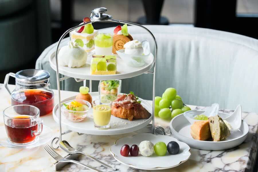 Sheraton Kagoshima Offers Shine Muscat Afternoon Tea, Aug 1–Oct 31