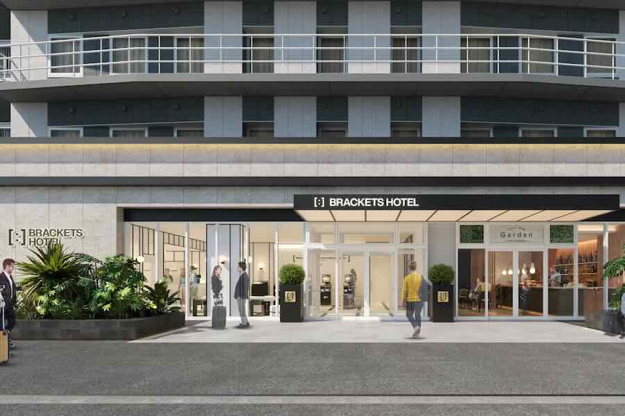 Solare Hotels Rebrands and Opens ‘BRACKETS HOTEL Osaka Hommachi’