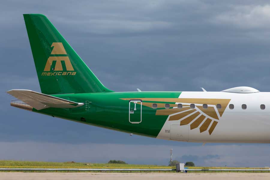 Mexicana Airlines Receives First Embraer E195-E2 Aircraft