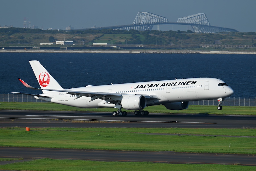 JAL Receives New A350-900 After 3 Years and 4 Months, 17th Aircraft Arrives at Haneda