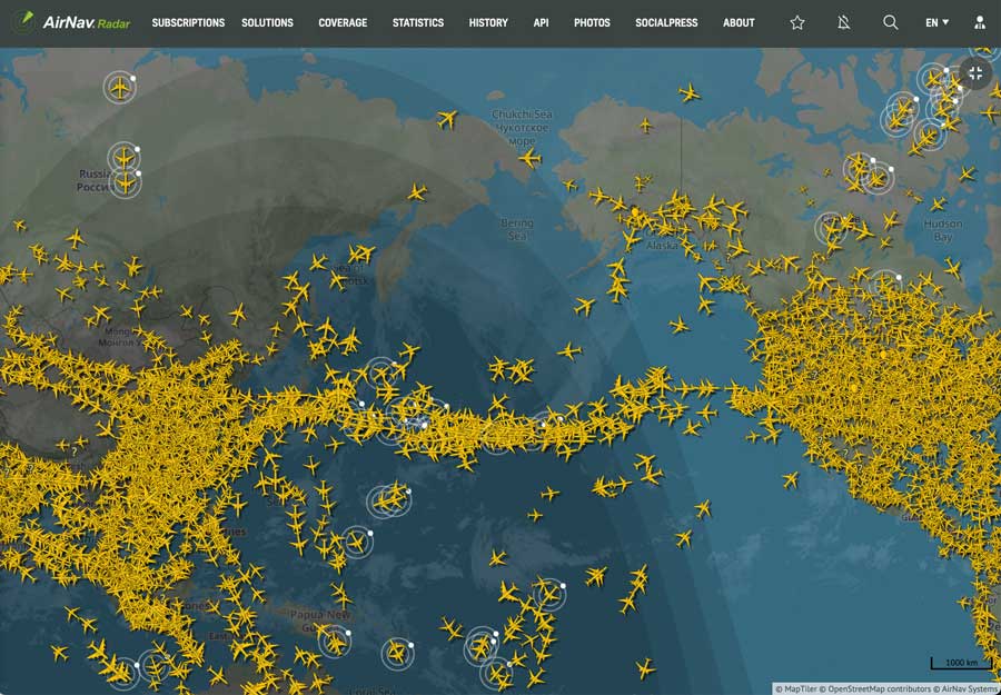 Volcanic Eruption on Kamchatka Peninsula Causes Major Delays for Japan-Europe and Japan-America Flights