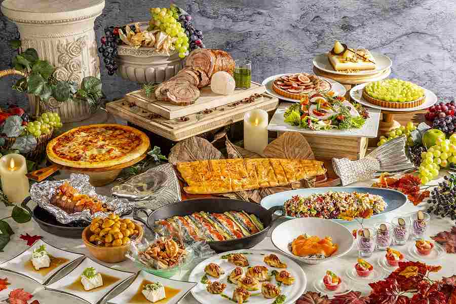 Hilton Tokyo Odaiba Autumn Buffet & Shine Muscat Sweets Fair (Sep 1–Nov 16)