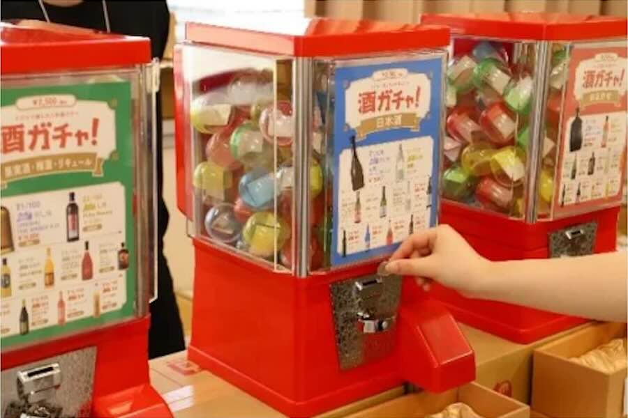 Kurand Sake Gacha pop-up at Narita International Airport Terminal 1, Sep 27–Oct 27