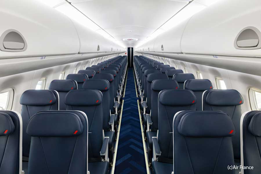Air France launches new-cabin Embraer E190 operations from September 1