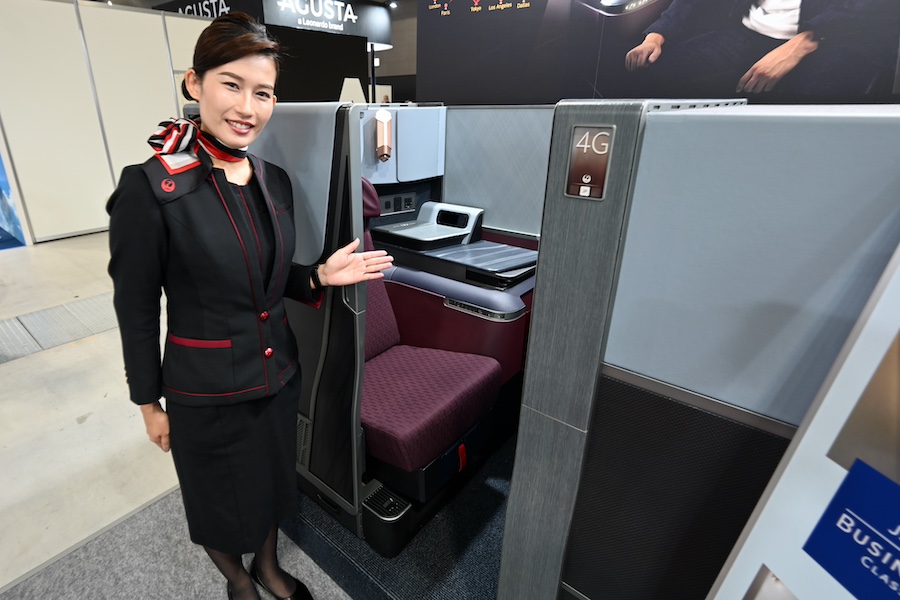 JAL Exhibits at Tourism EXPO Japan 2025 in Aichi, Showcasing A350-1000 Business Class
