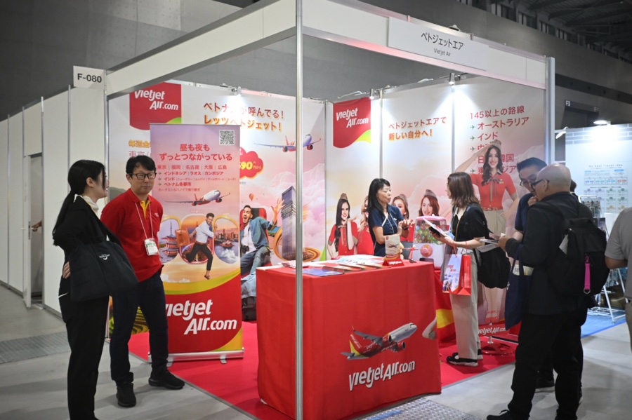 VietJet Air Exhibits at Tourism EXPO Japan 2025 in Aichi