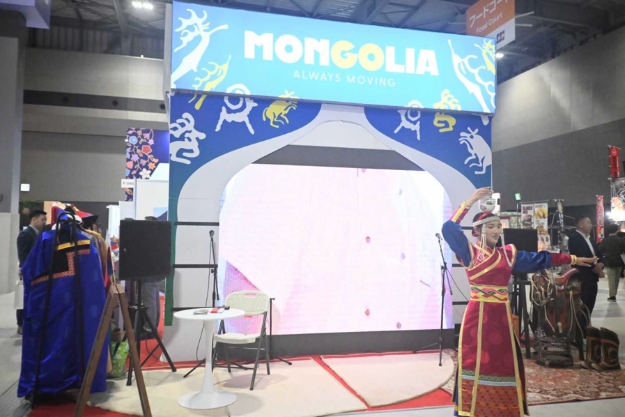 MIAT Mongolian Airlines and the Mongolia–Japan Tourism Association Exhibit at Tourism EXPO Japan 2025 in Aichi, Japan