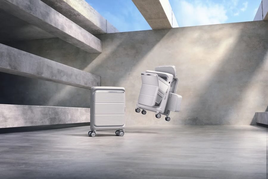 Samsonite Releases PARALUX in Japan with Recycled Materials, Red Dot Awards