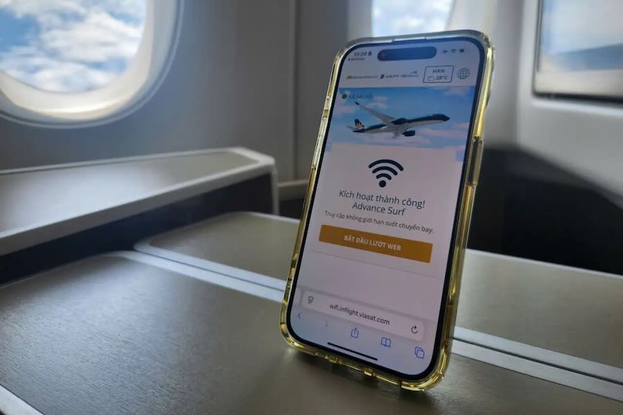 ベトナム航空　Wi-Fi