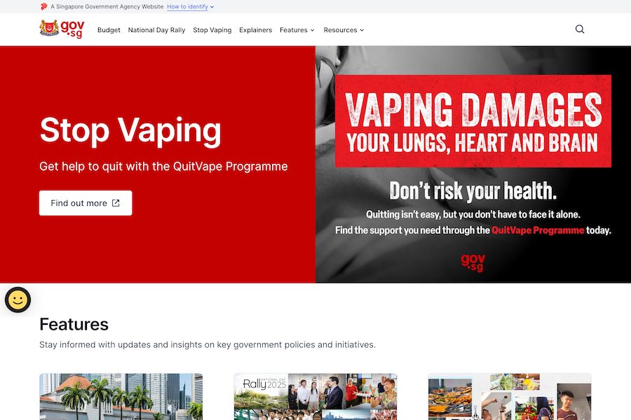 Singapore Tightens E-Cigarette Rules from September 1